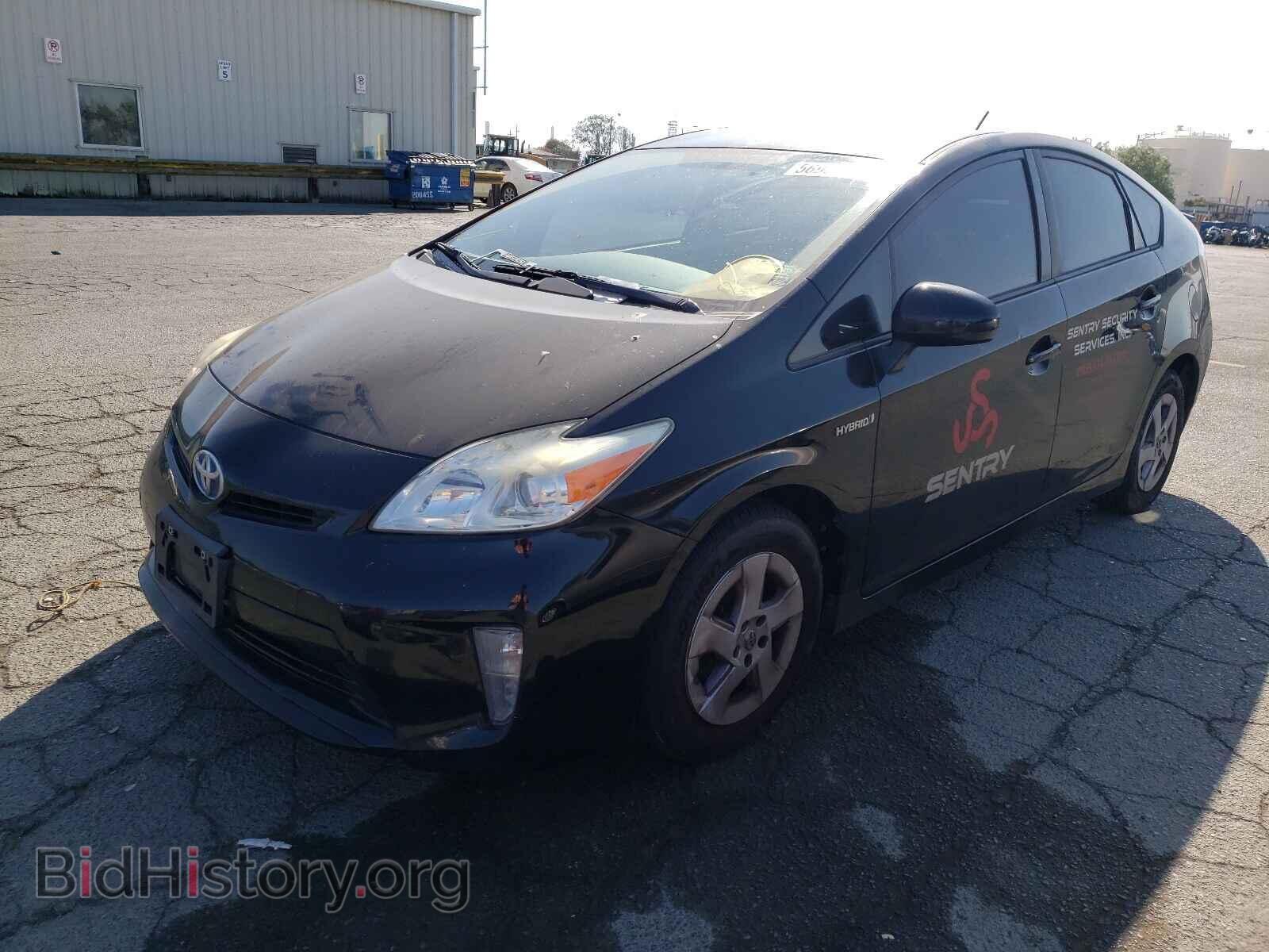 2014 TOYOTA PRIUS - VIN: JTDKN3DU6E1753672 - Фото 2