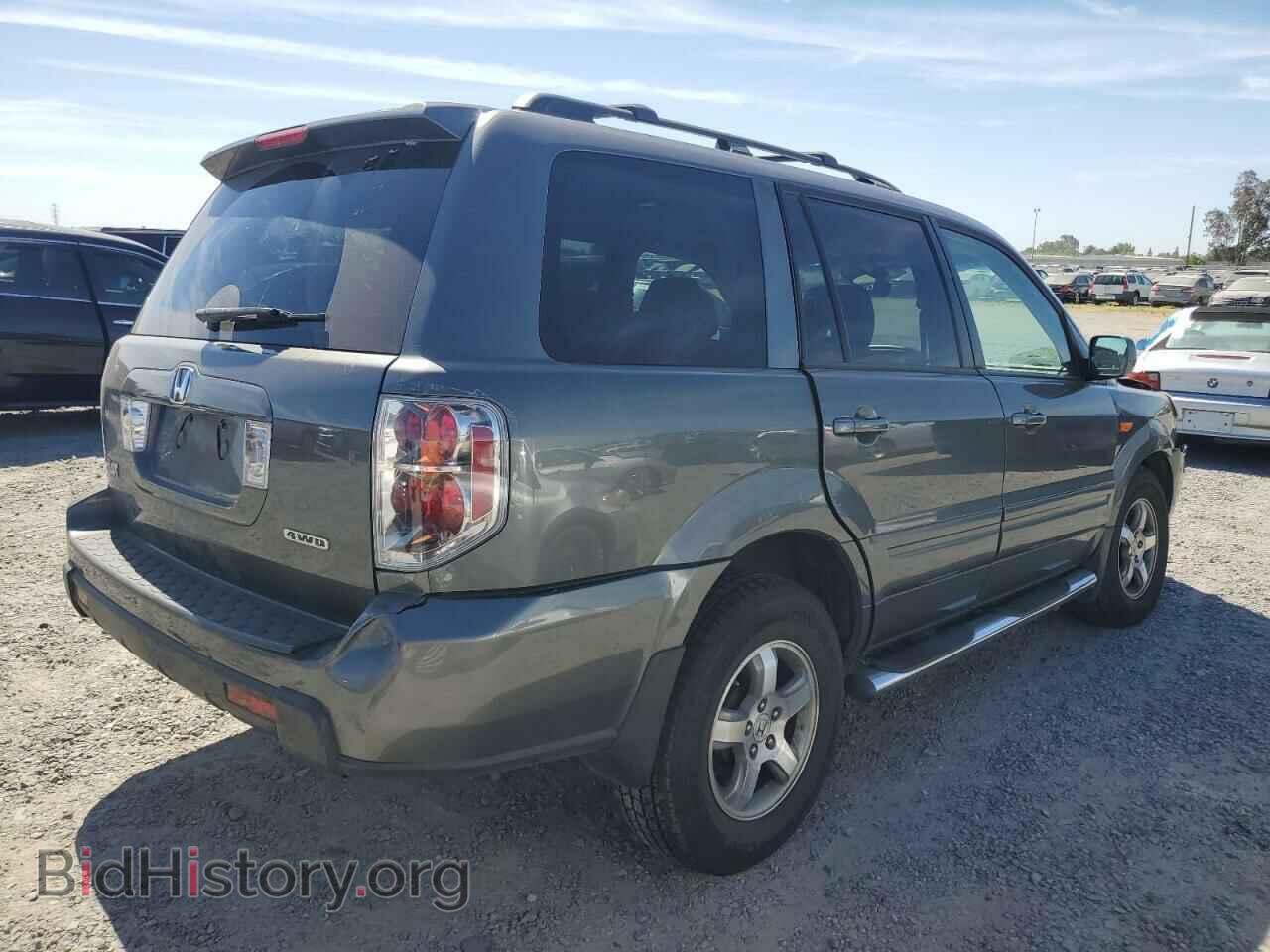 2007 HONDA PILOT - VIN: 2HKYF18577H523875 - Фото 3