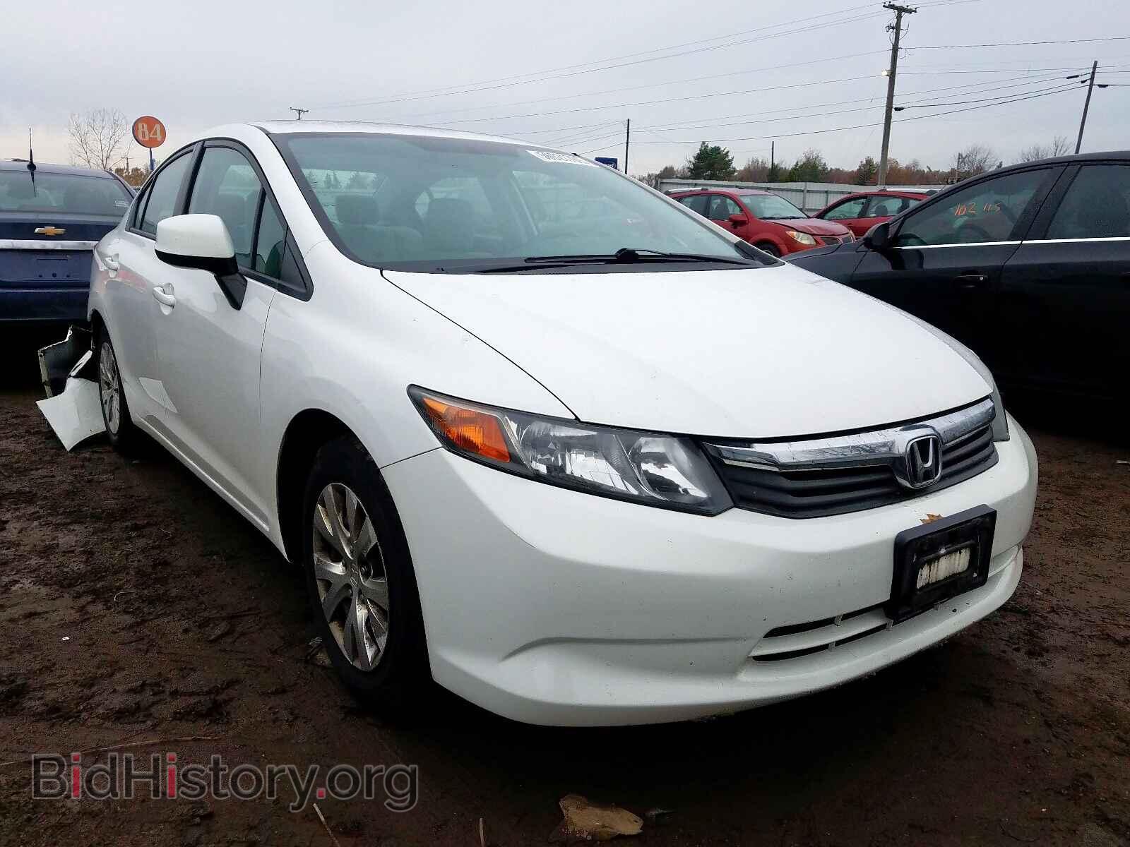 Фотография 19XFB2F55CE042145 - HONDA CIVIC LX 2012