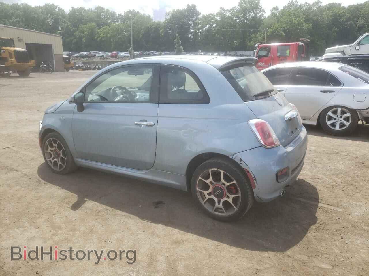 2015 FIAT 500 - VIN: 3C3CFFBRXFT507577 - Фото 2