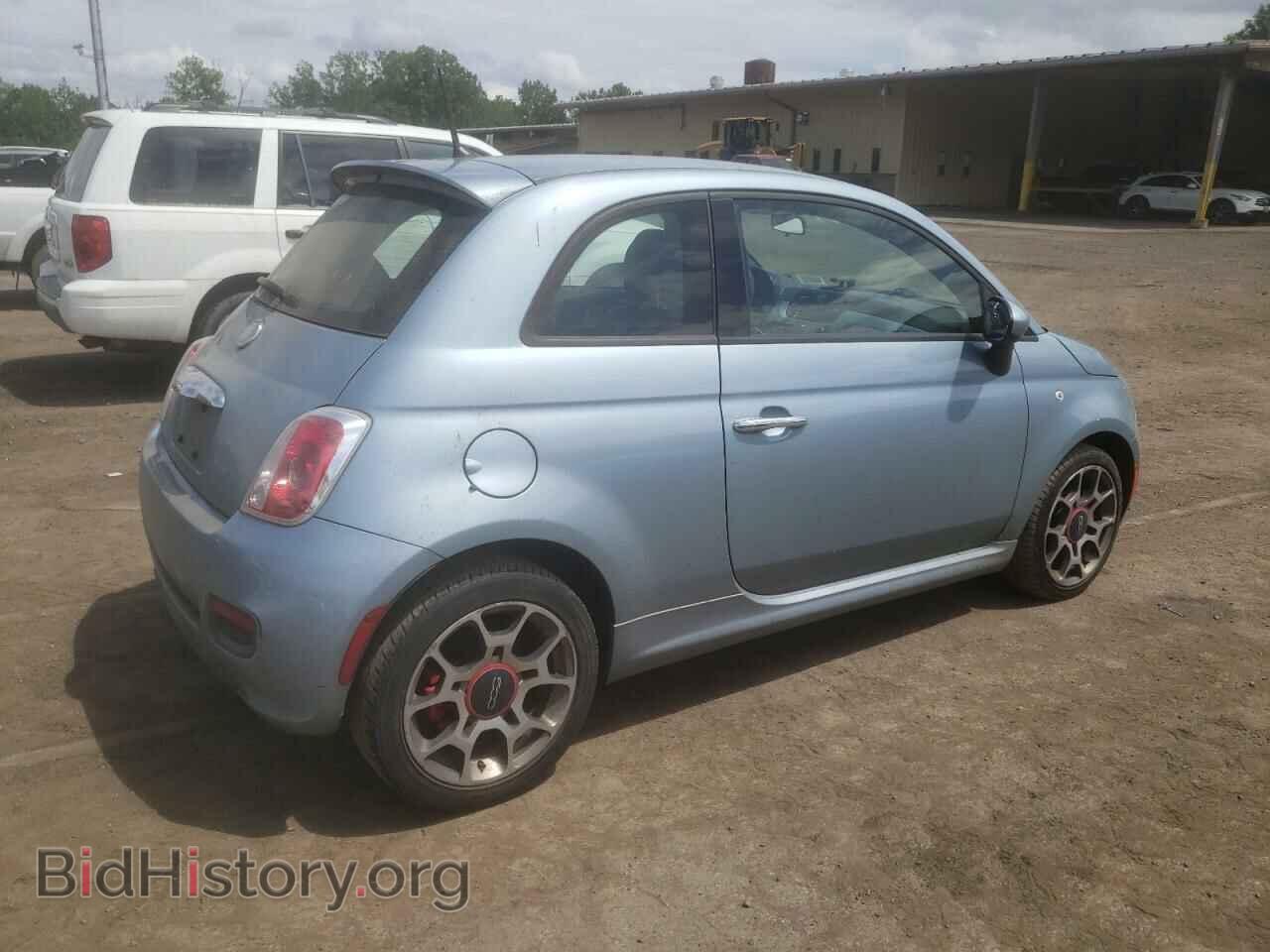 2015 FIAT 500 - VIN: 3C3CFFBRXFT507577 - Фото 3