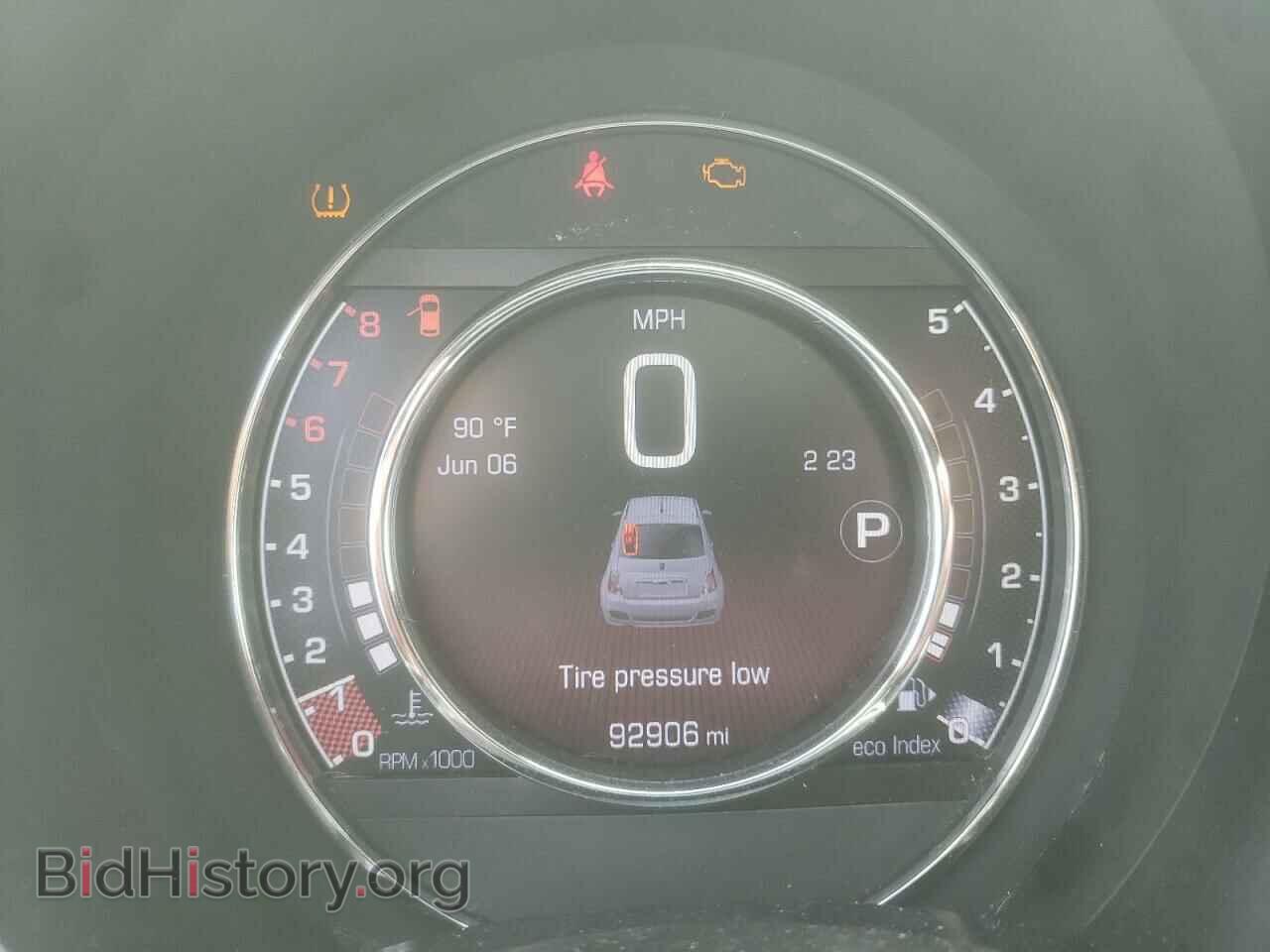 2015 FIAT 500 - VIN: 3C3CFFBRXFT507577 - Фото 9