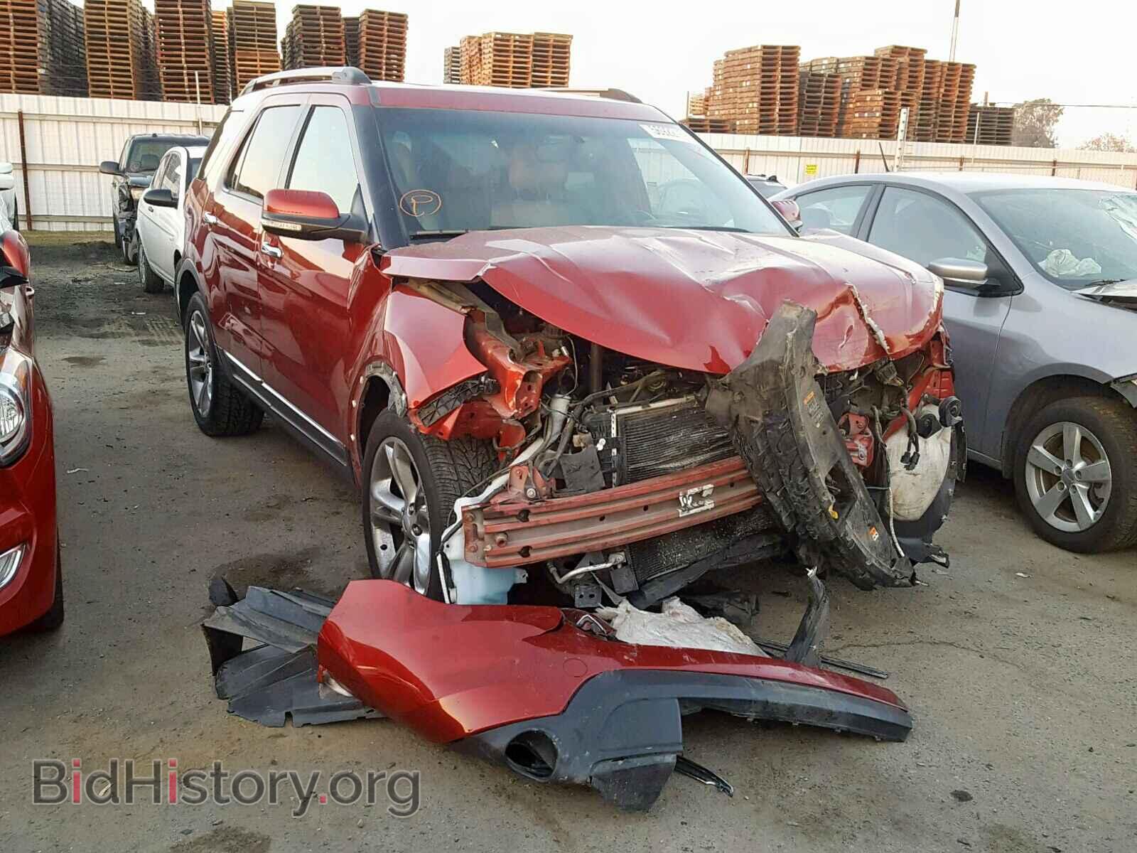 Photo 1FM5K7F86EGB55085 - FORD EXPLORER L 2014