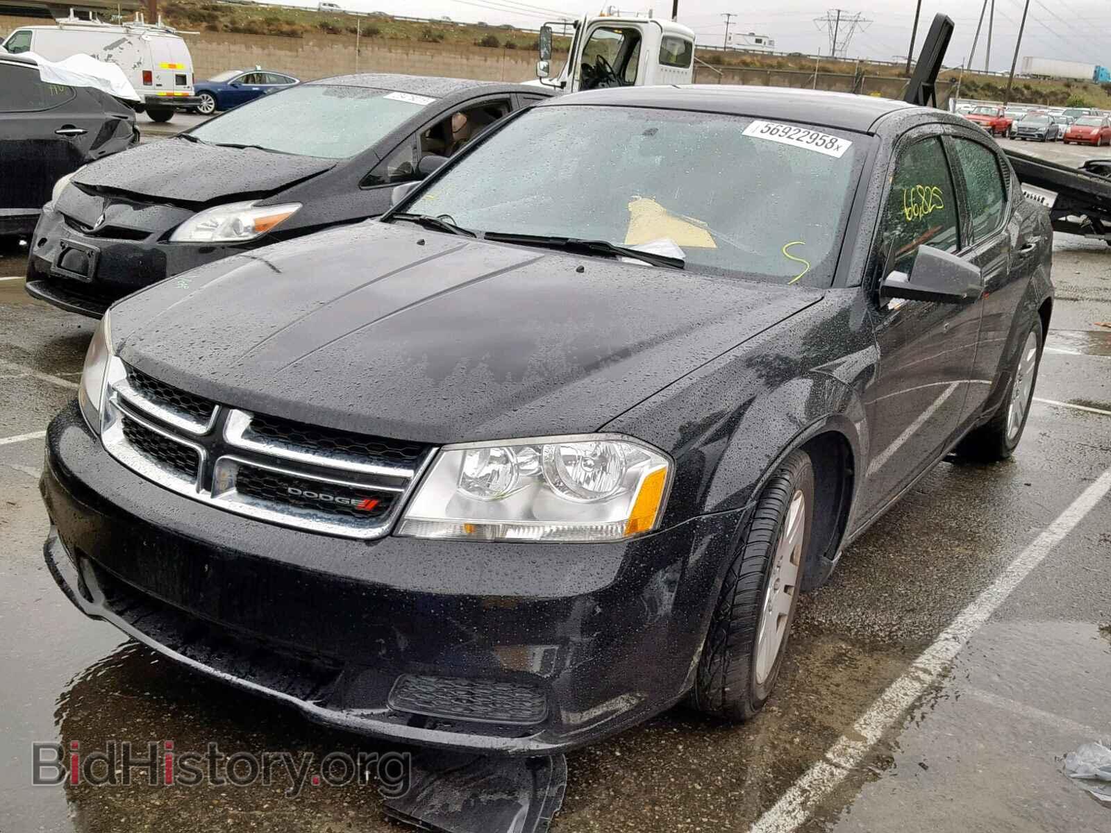 2014 DODGE AVENGER - VIN: 1C3CDZAB9EN169986 - Фото 2