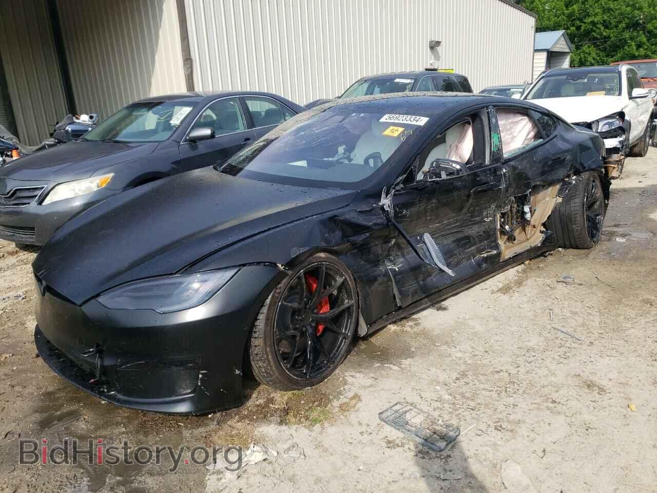 Photo 5YJSA1E68MF456229 - TESLA MODEL S 2021