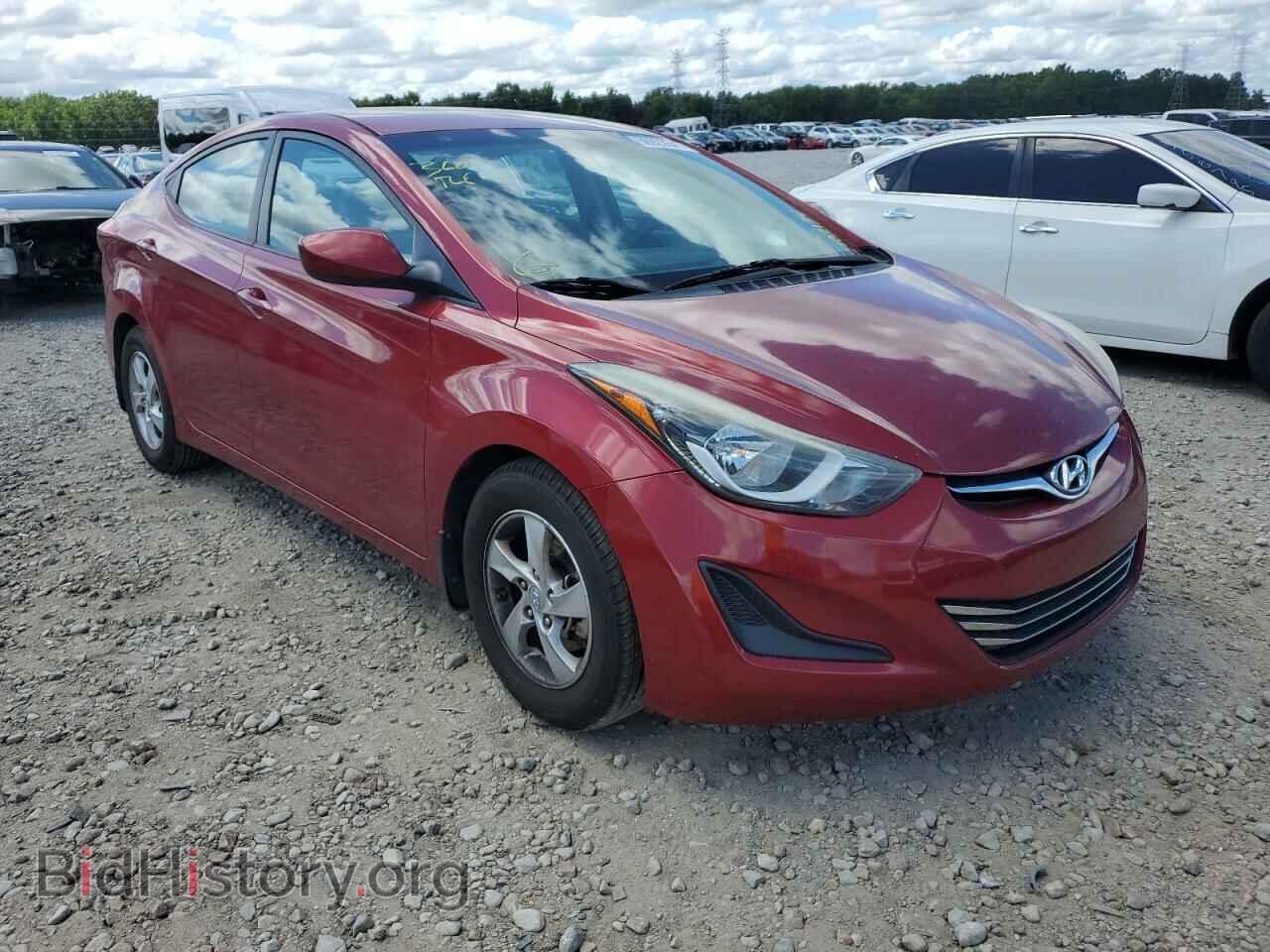 Photo 5NPDH4AE6EH546159 - HYUNDAI ELANTRA 2014