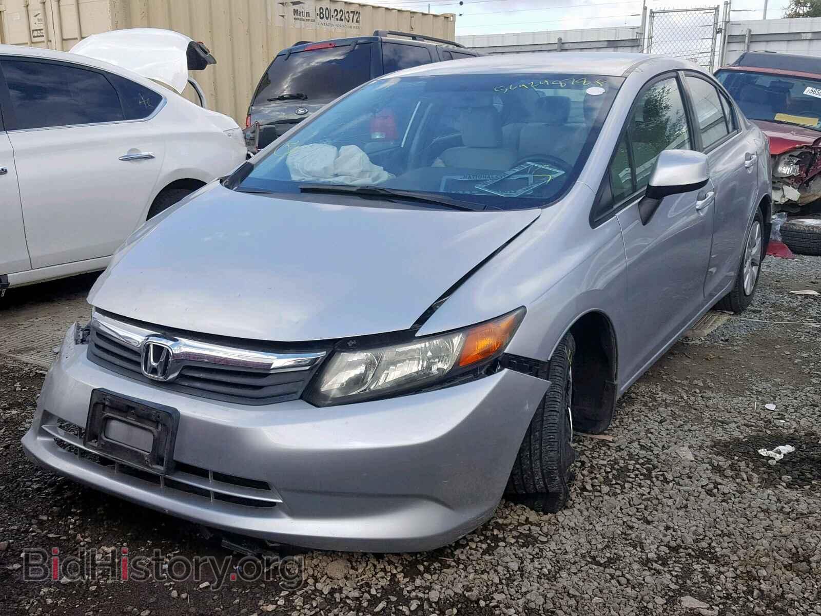 2012 HONDA CIVIC LX - VIN: 19XFB2F55CE379544 - Фото 2