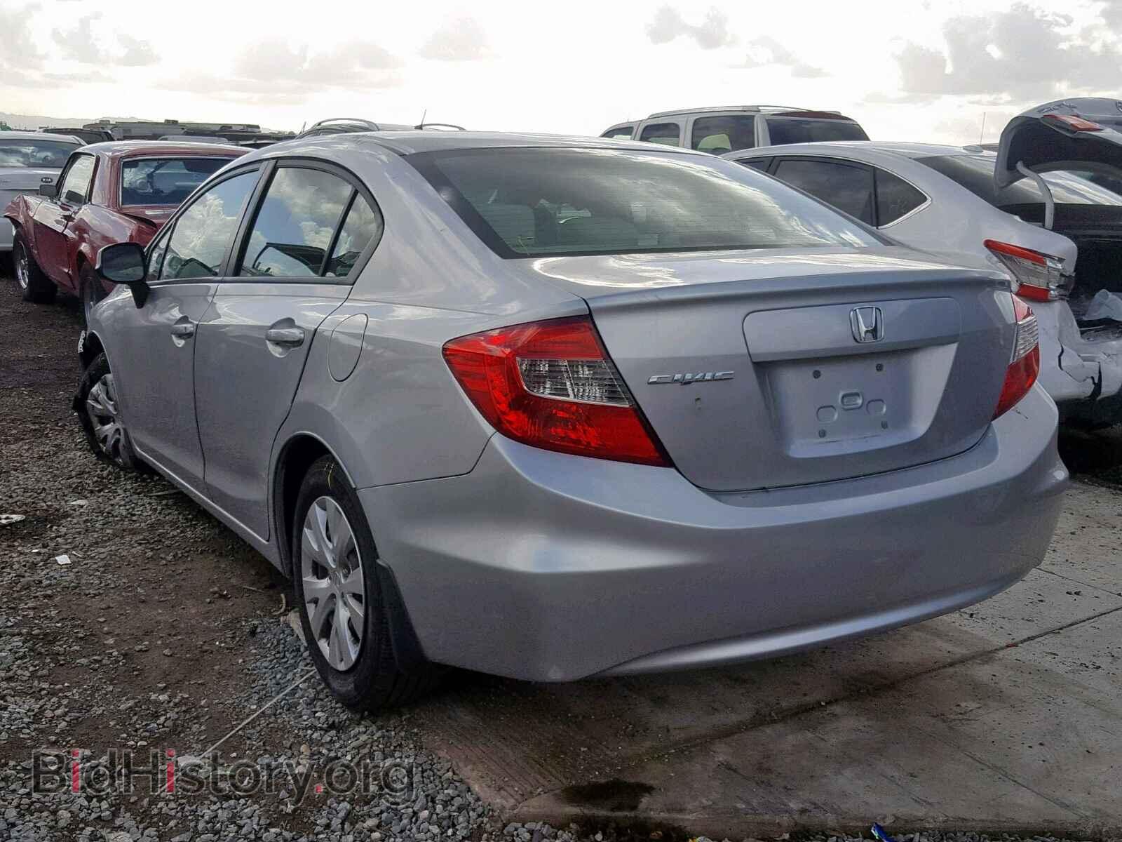 2012 HONDA CIVIC LX - VIN: 19XFB2F55CE379544 - Фото 3