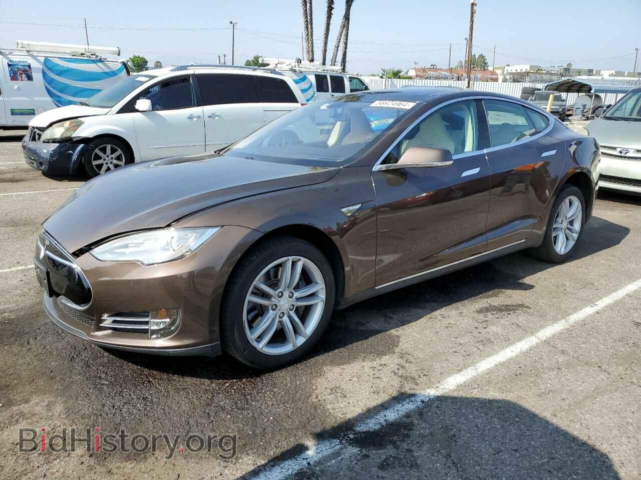 Photo 5YJSA1H1XEFP36963 - TESLA MODEL S 2014