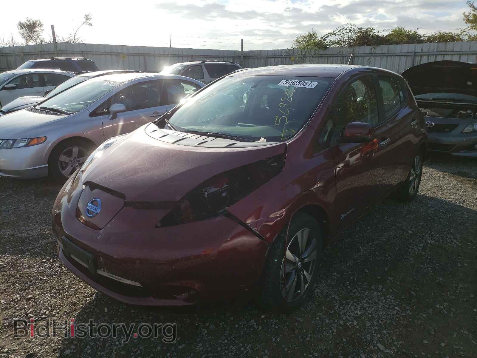 2017 NISSAN LEAF - VIN: 1N4BZ0CP7HC310301 - Фото 2