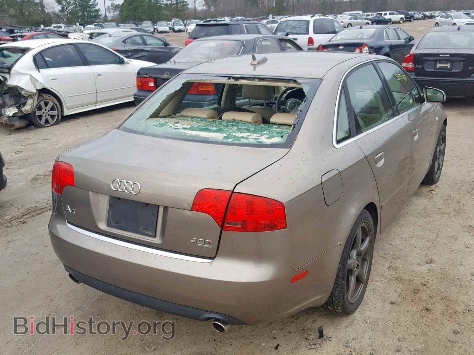 2005 AUDI A4 - VIN: WAUDF68EX5A507103 - Фото 4