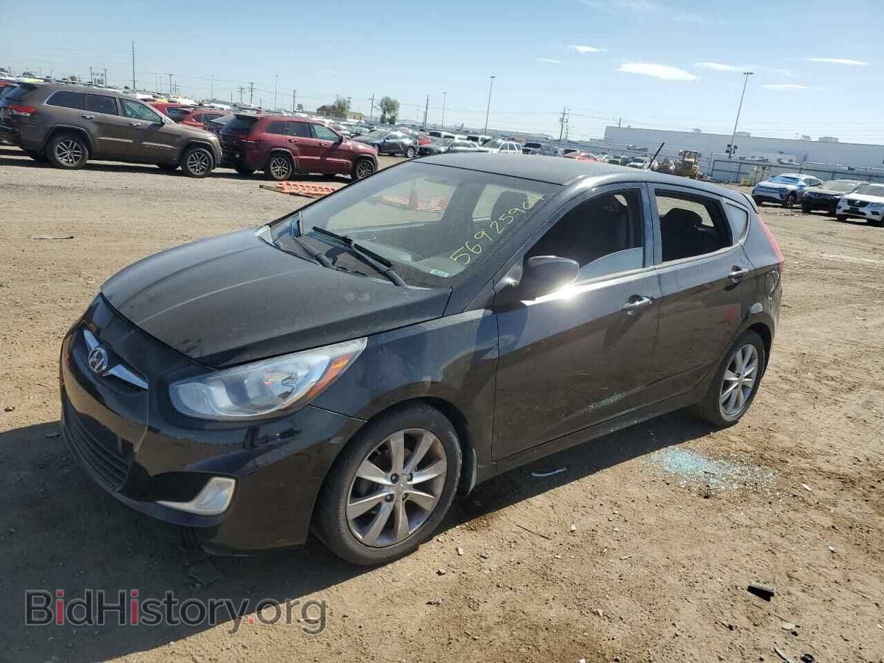 Photo KMHCU5AE7DU131302 - HYUNDAI ACCENT 2013
