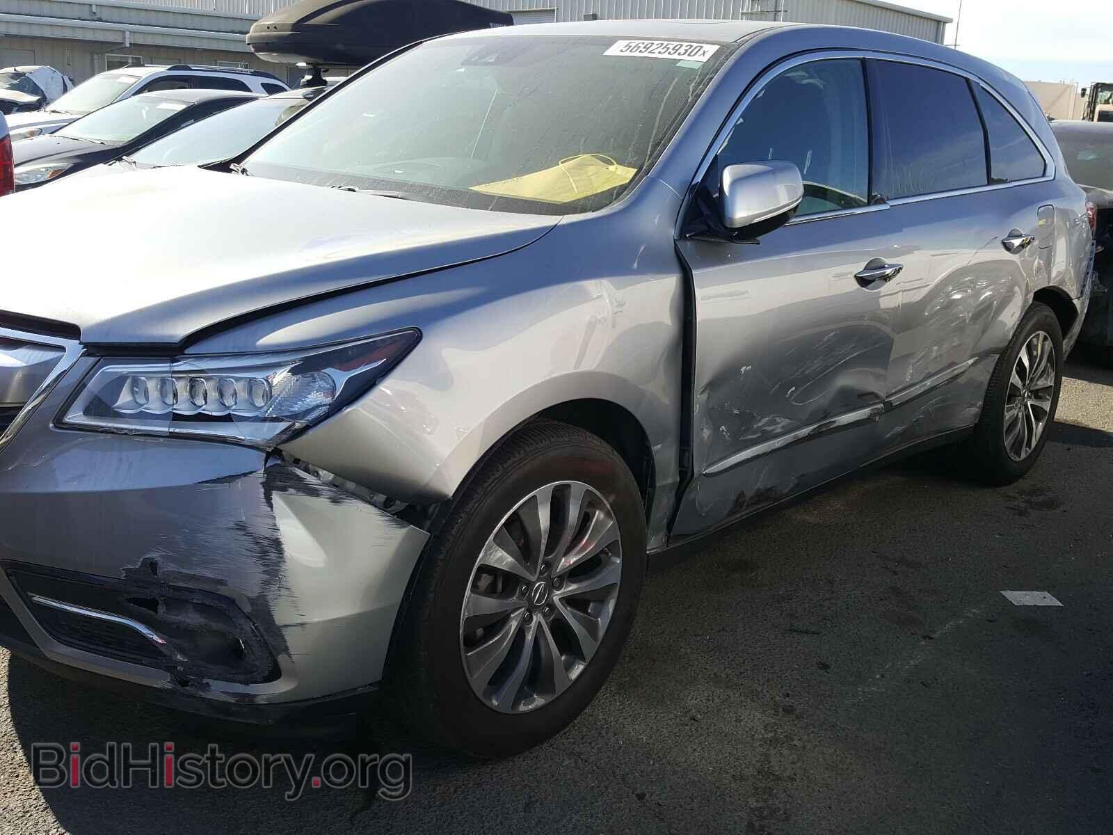 2016 ACURA MDX - VIN: 5FRYD4H46GB015599 - Фото 9
