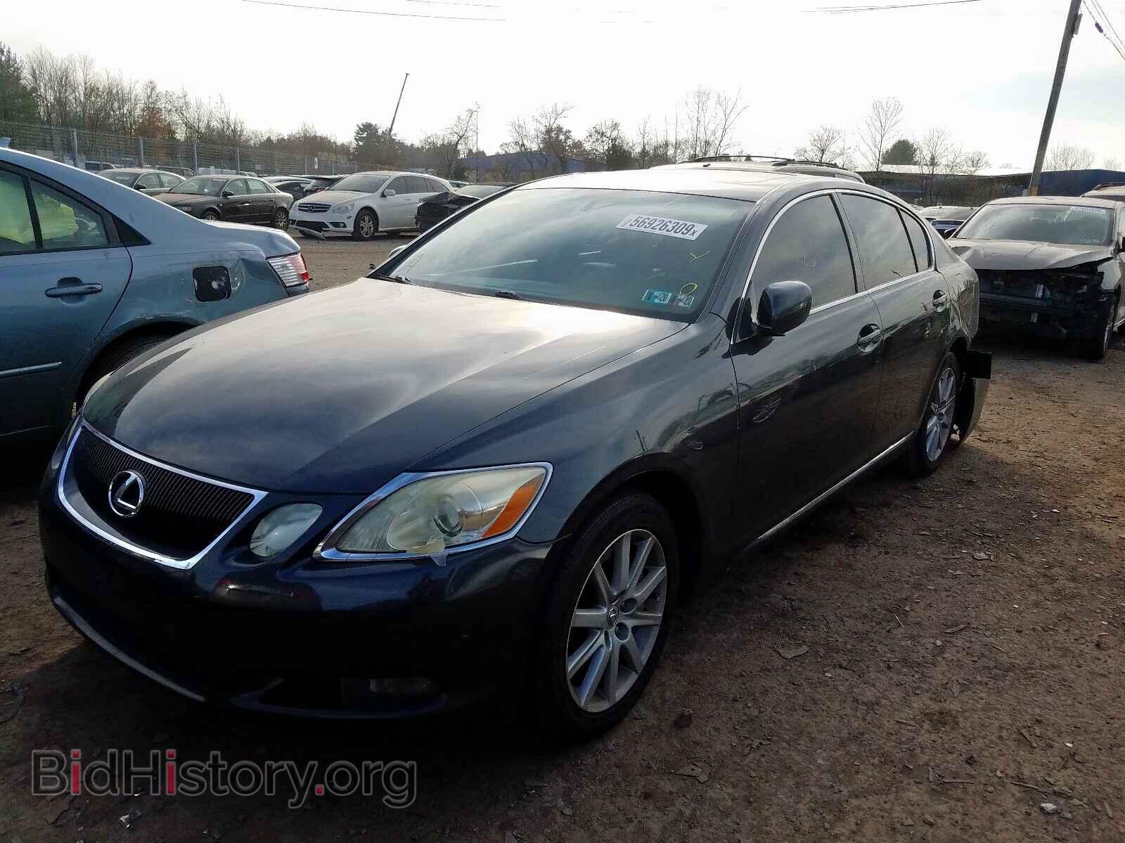 2007 LEXUS GS350 - VIN: JTHCE96SX70007929 - Фото 2