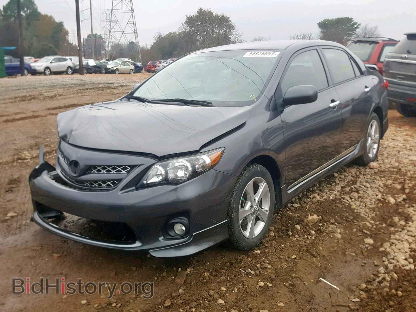2013 TOYOTA COROLLA BA - VIN: 5YFBU4EE1DP186281 - Фото 2