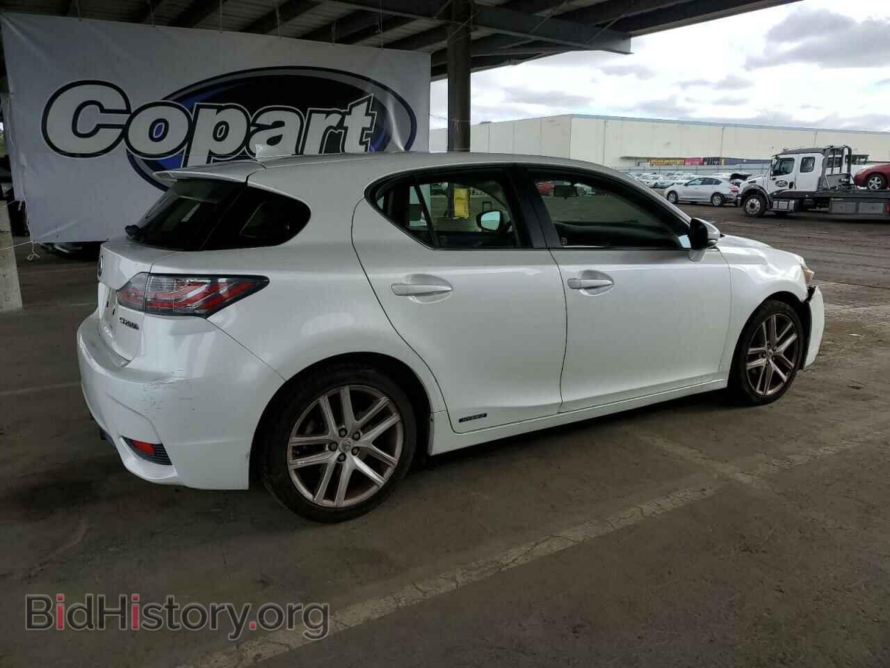 2014 LEXUS CT 200 - VIN: JTHKD5BHXE2191708 - Фото 3