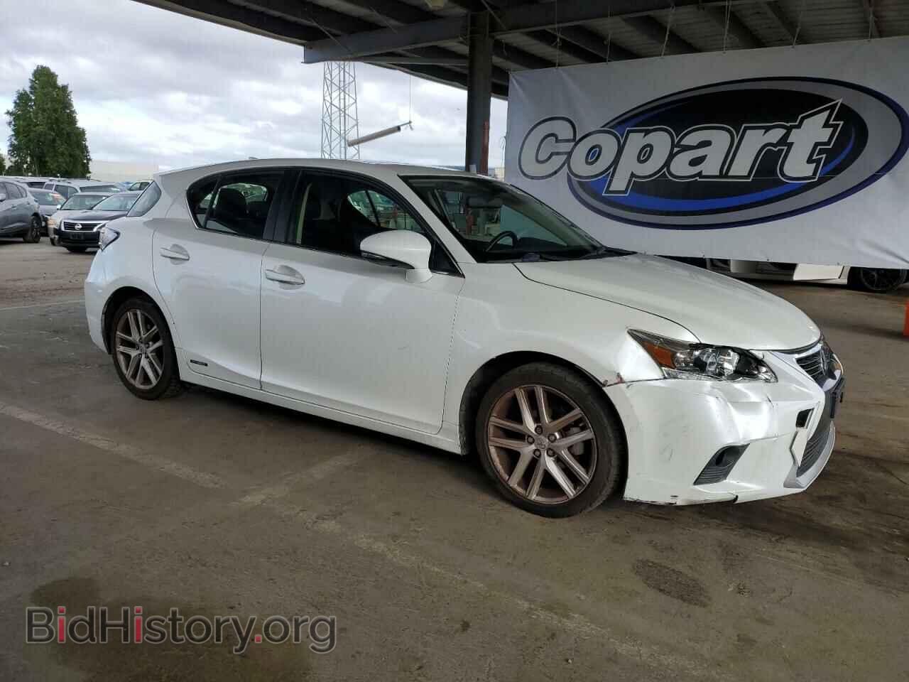 2014 LEXUS CT 200 - VIN: JTHKD5BHXE2191708 - Фото 4