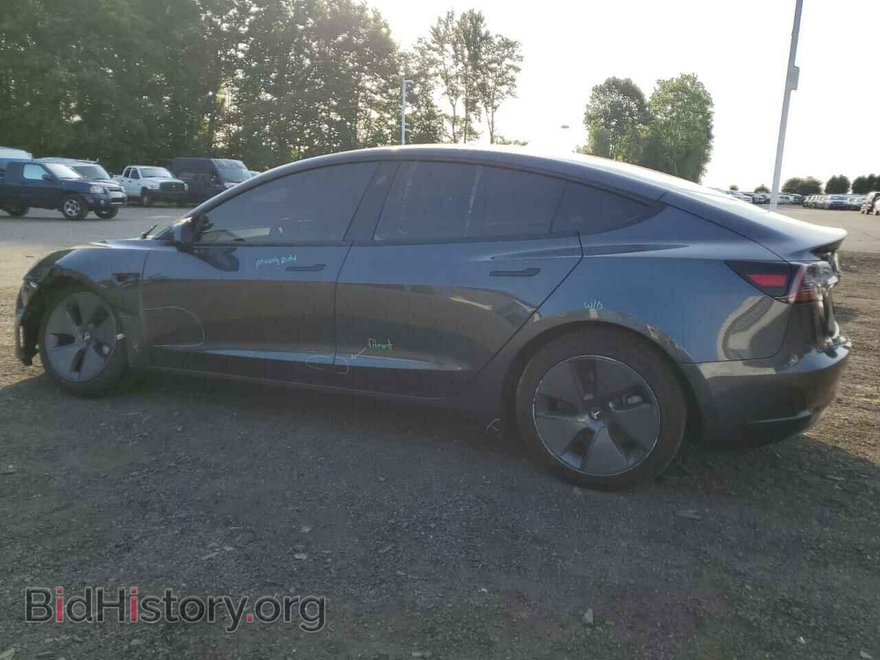 2022 TESLA MODEL 3 - VIN: 5YJ3E1EA0NF332275 - Фото 2