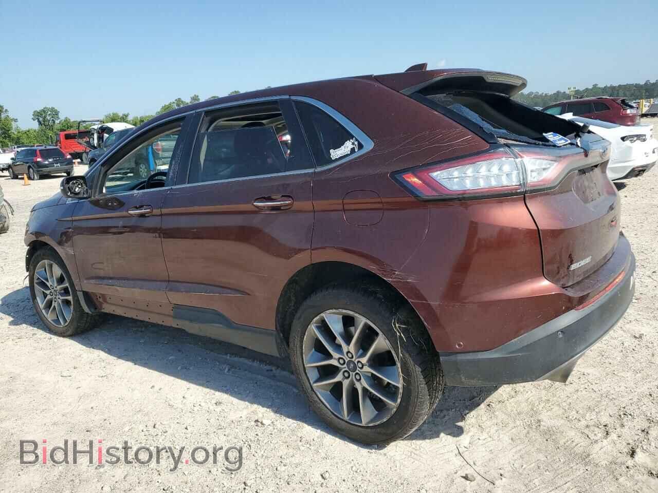 2015 FORD EDGE - VIN: 2FMPK3K89FBC33035 - Фото 2