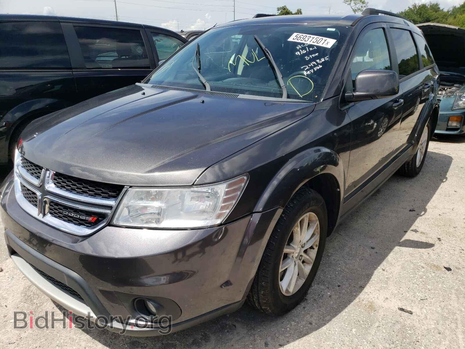 2017 DODGE JOURNEY - VIN: 3C4PDCBG4HT511109 - Фото 2