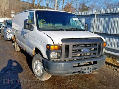 2008 Ford ECONOLINE, белый — VIN 1FTSS34P28DA37292, Copart