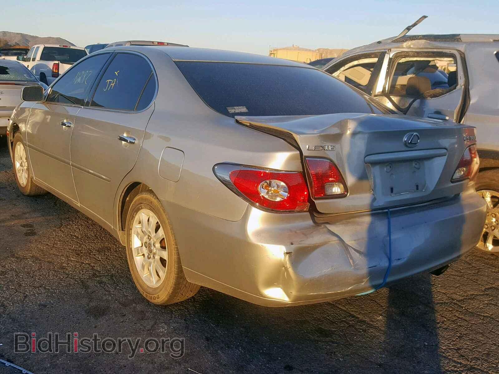 2003 LEXUS ES300 - VIN: JTHBF30G736012359 - Фото 3