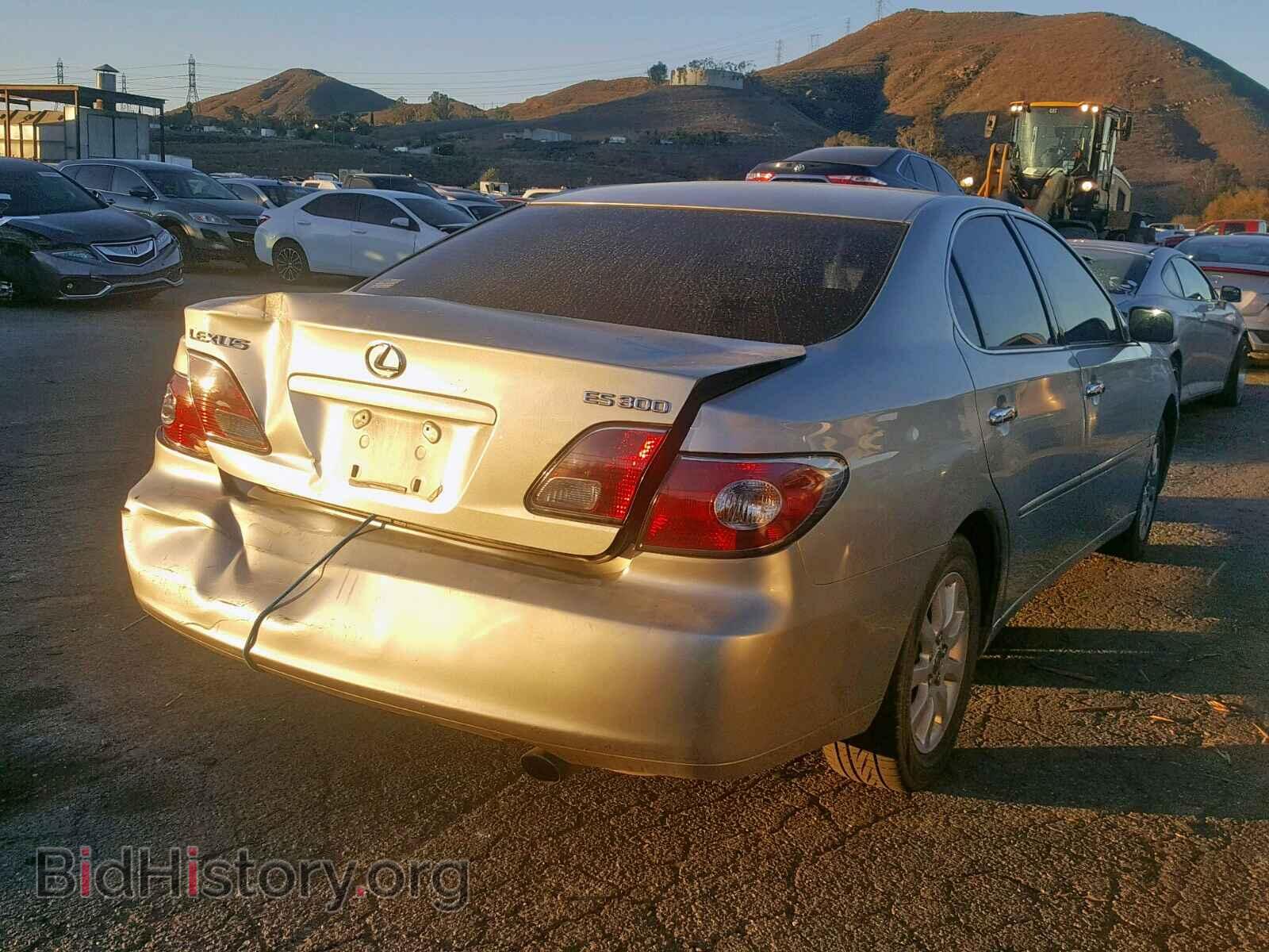 2003 LEXUS ES300 - VIN: JTHBF30G736012359 - Фото 4