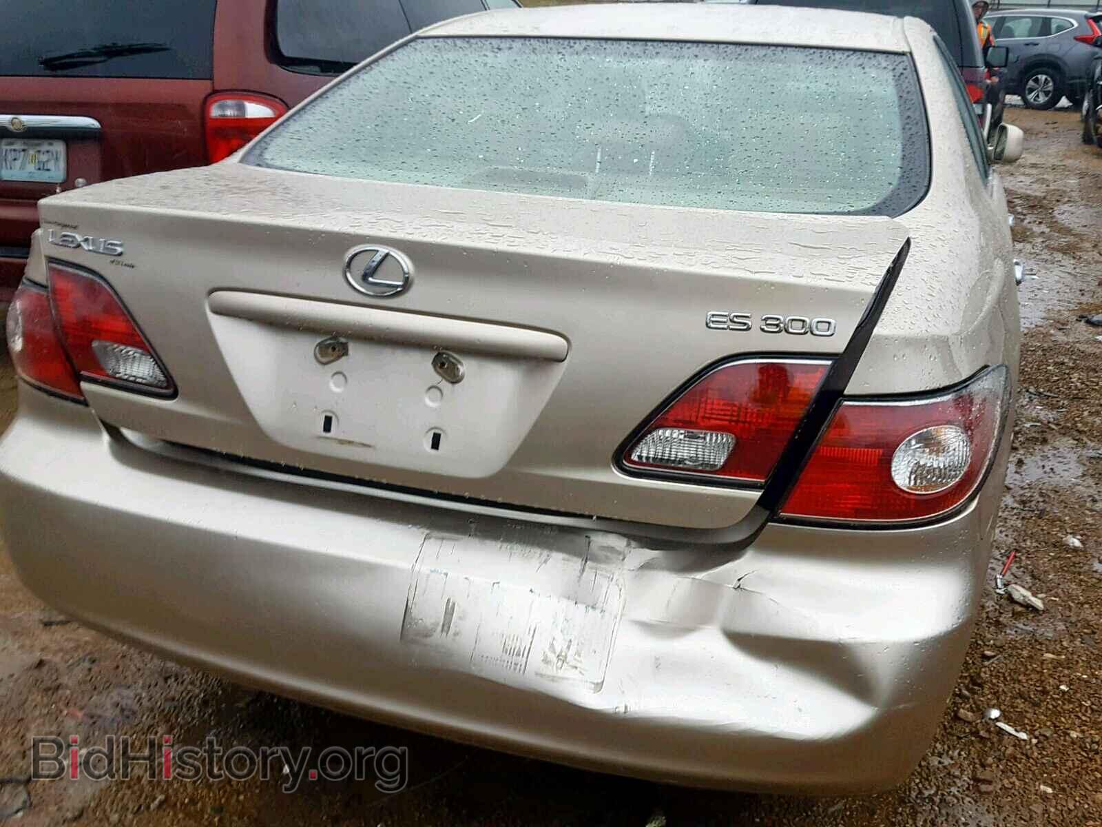 2003 LEXUS ES300 - VIN: JTHBF30G436015297 - Фото 9