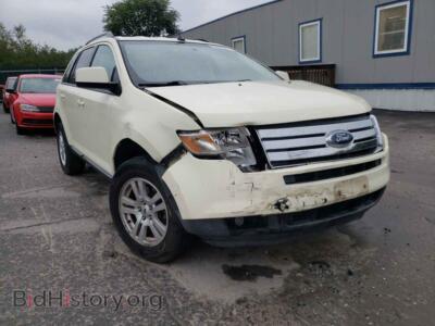 2008 Ford EDGE Edge SEL, white — VIN 2FMDK48C98BA16222, Copart