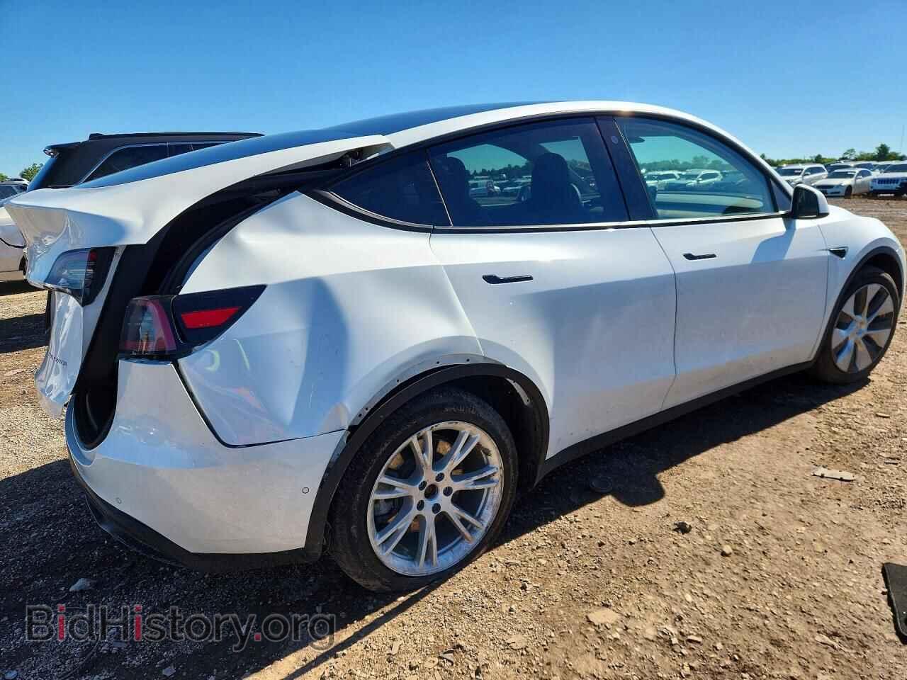 2021 TESLA MODEL Y - VIN: 5YJYGDEE1MF209135 - Фото 3