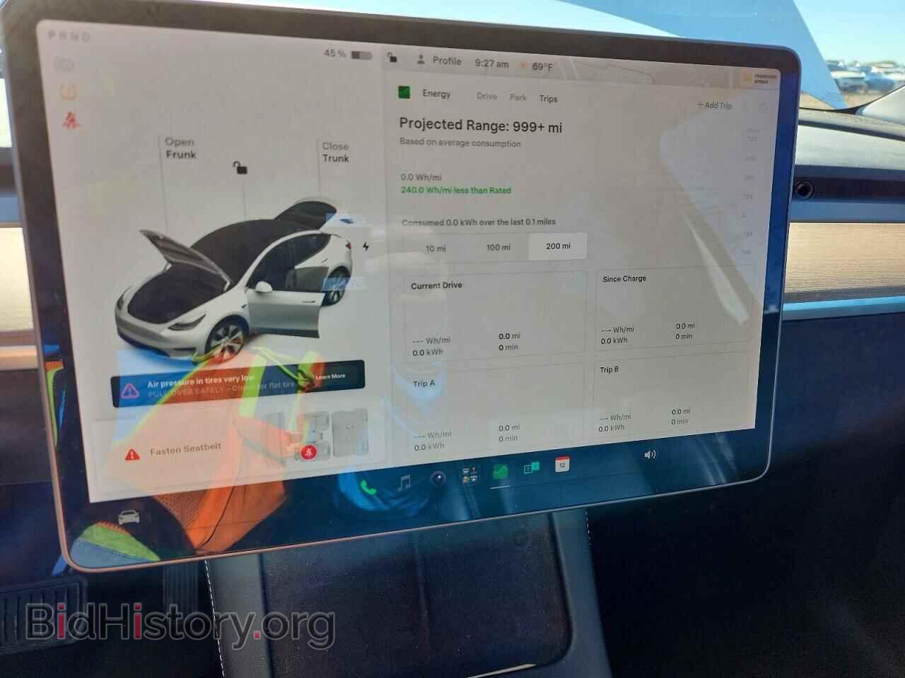 2021 TESLA MODEL Y - VIN: 5YJYGDEE1MF209135 - Фото 9