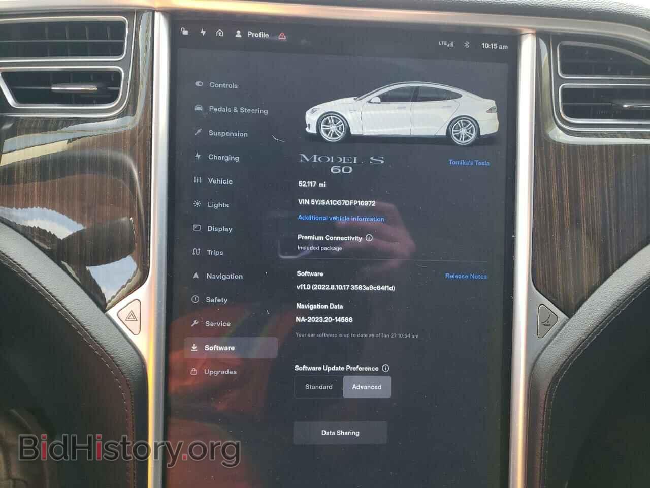 2013 TESLA MODEL S - VIN: 5YJSA1CG7DFP16972 - Фото 9