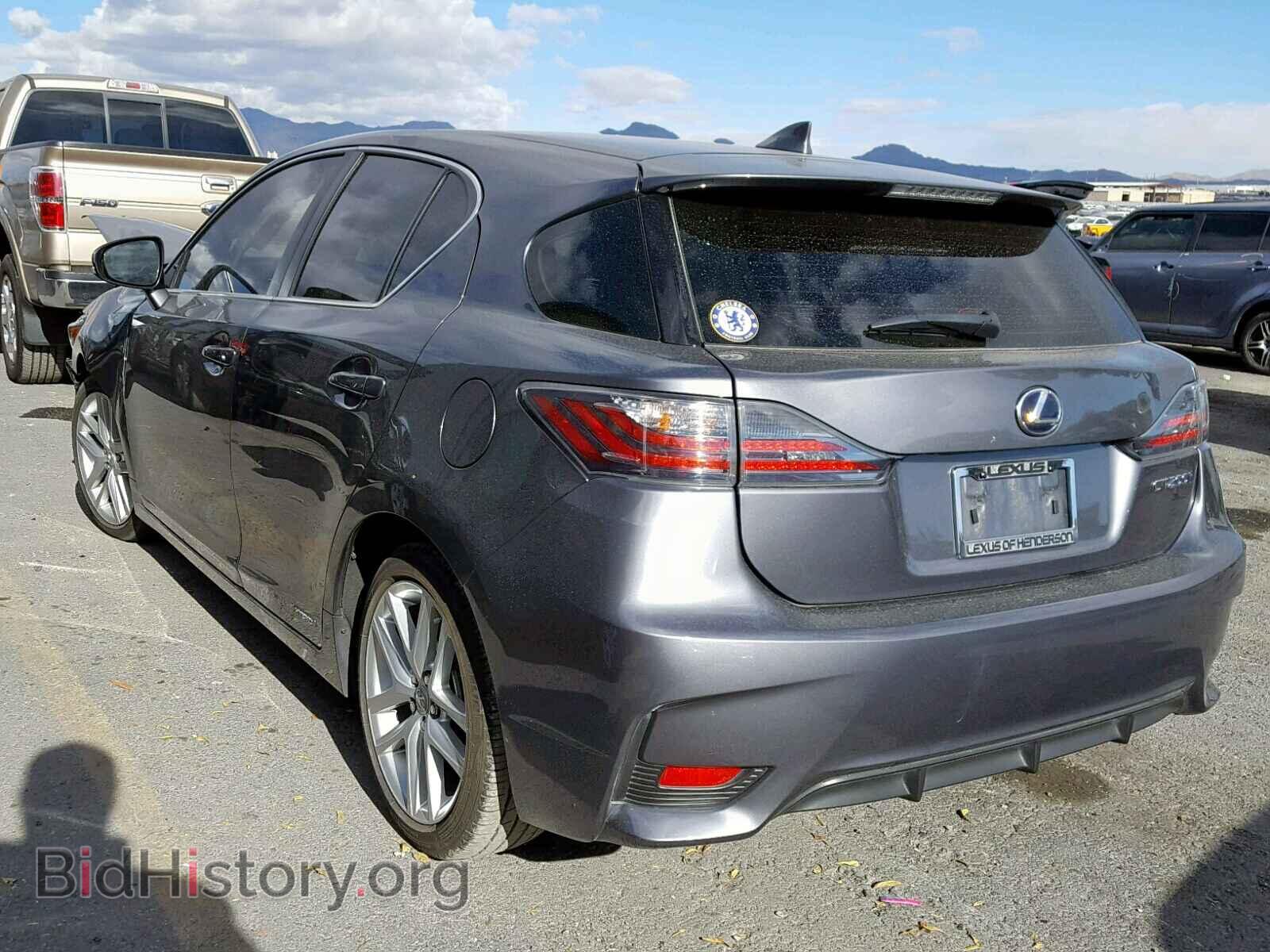 2017 LEXUS CT 200 - VIN: JTHKD5BH9H2289200 - Фото 3