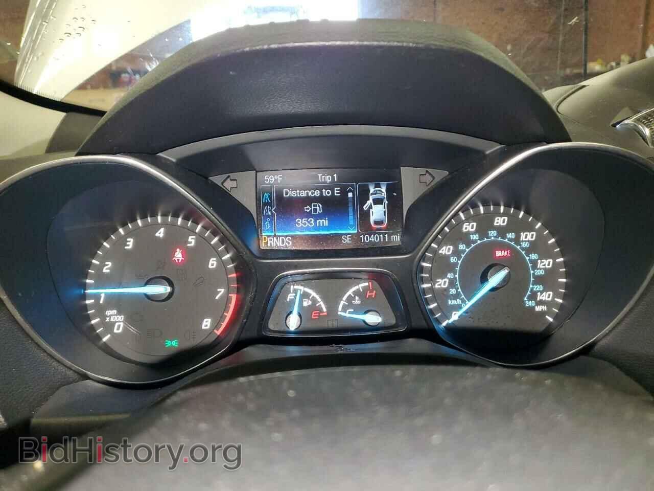 2014 FORD ESCAPE - VIN: 1FMCU0J94EUD41993 - Фото 9