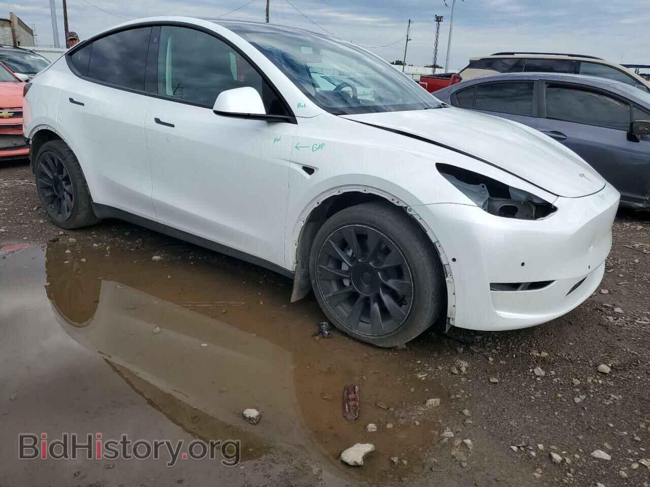 2021 TESLA MODEL Y - VIN: 5YJYGDEE2MF246131 - Фото 4