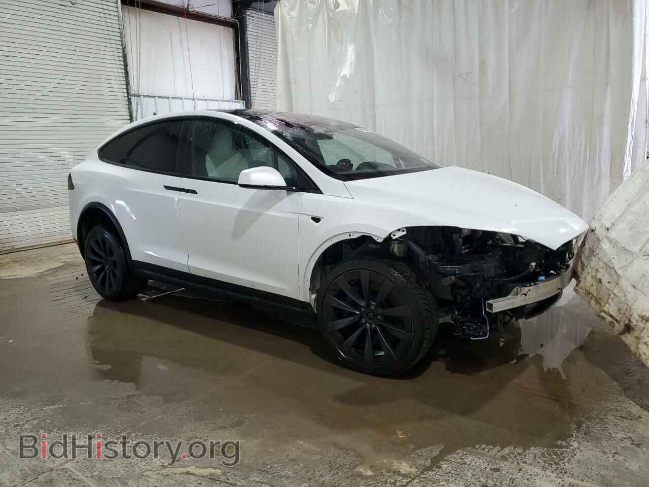 2022 TESLA MODEL X - VIN: 7SAXCBE68NF340930 - Фото 4