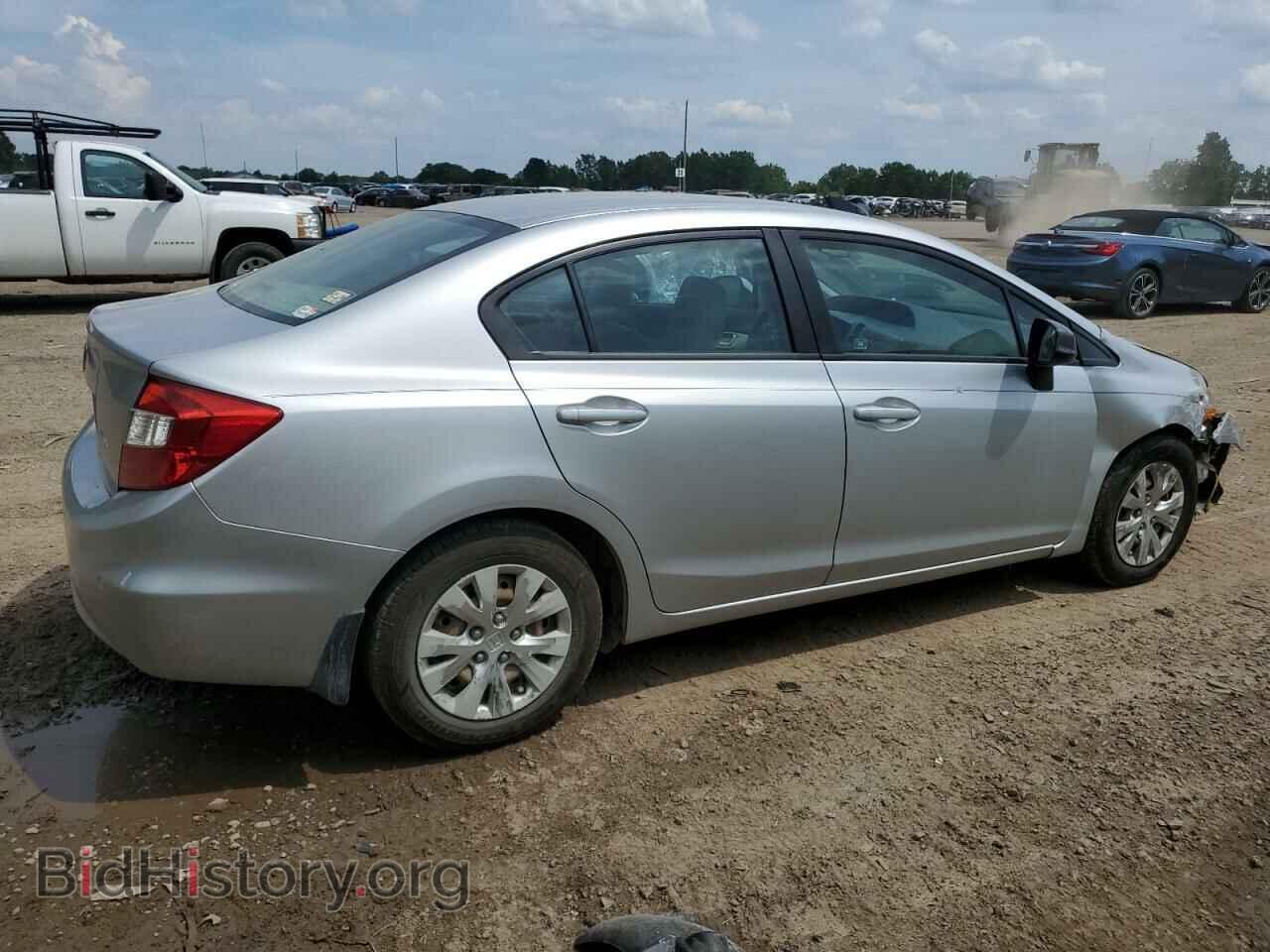 2012 HONDA CIVIC - VIN: 19XFB2F54CE036580 - Фото 3