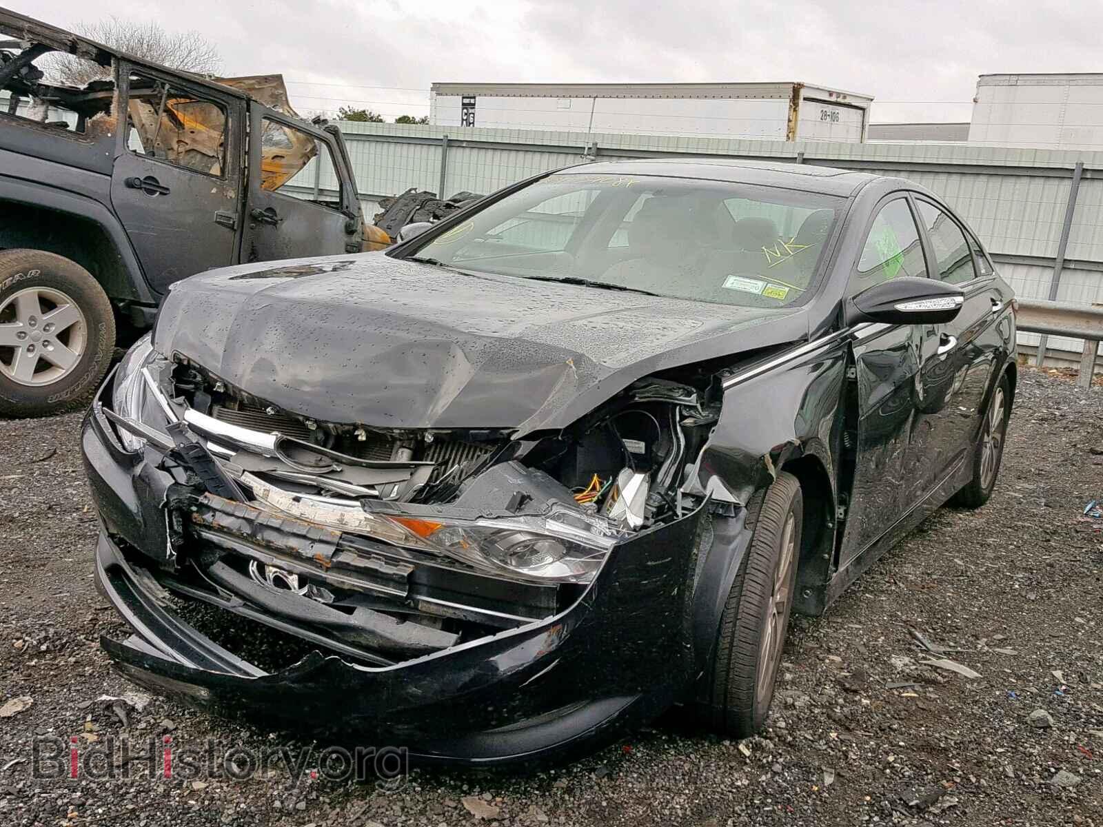 2014 HYUNDAI SONATA - VIN: 5NPEC4AB6EH877767 - Фото 2