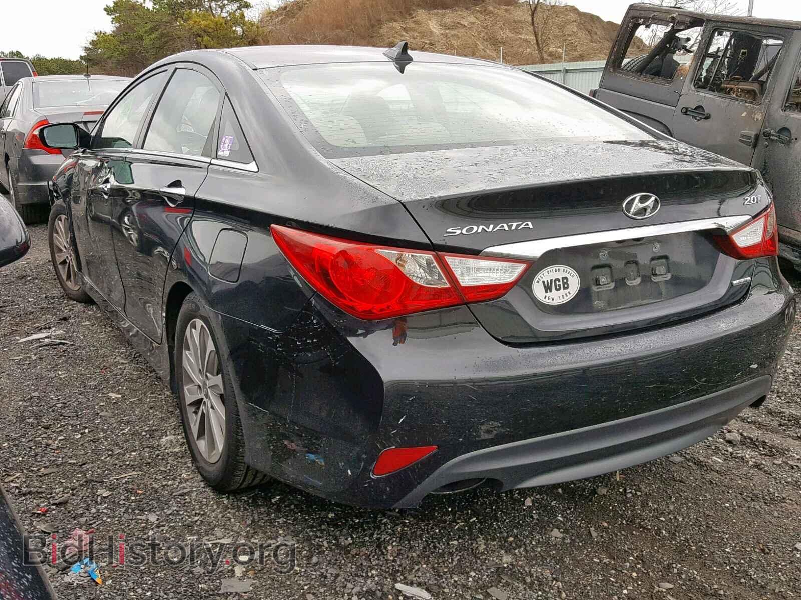 2014 HYUNDAI SONATA - VIN: 5NPEC4AB6EH877767 - Фото 3