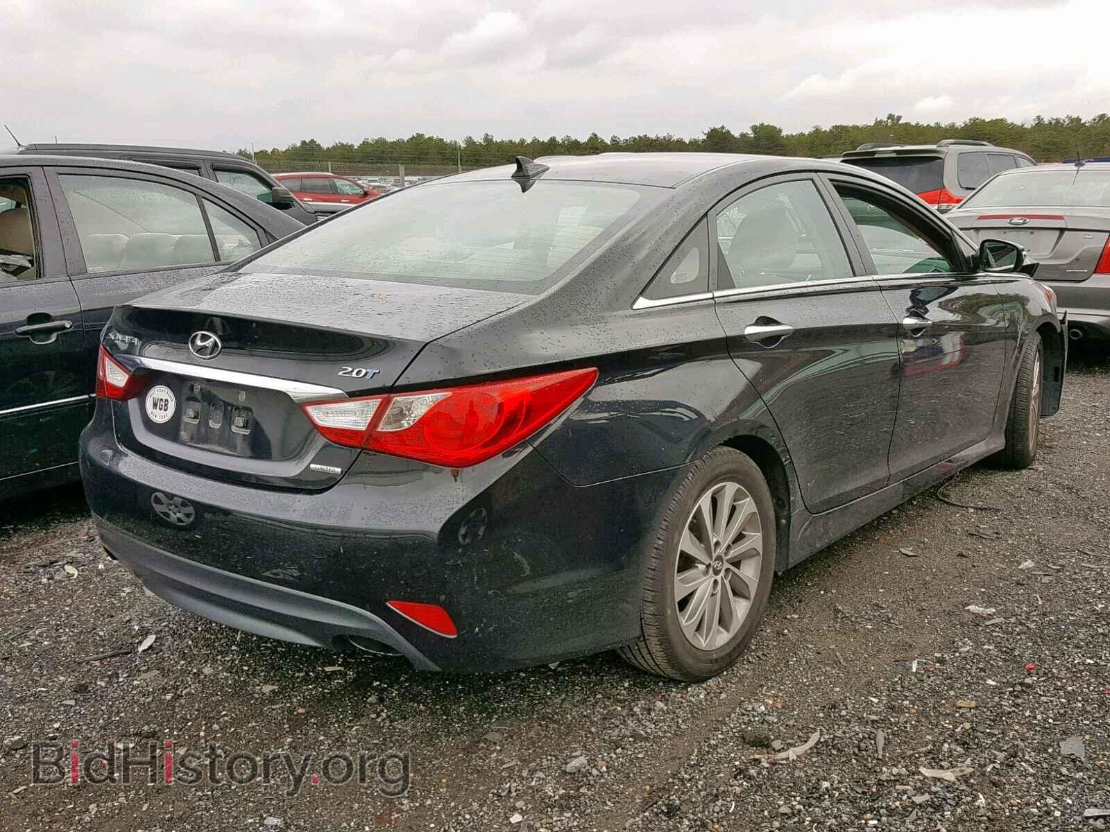2014 HYUNDAI SONATA - VIN: 5NPEC4AB6EH877767 - Фото 4