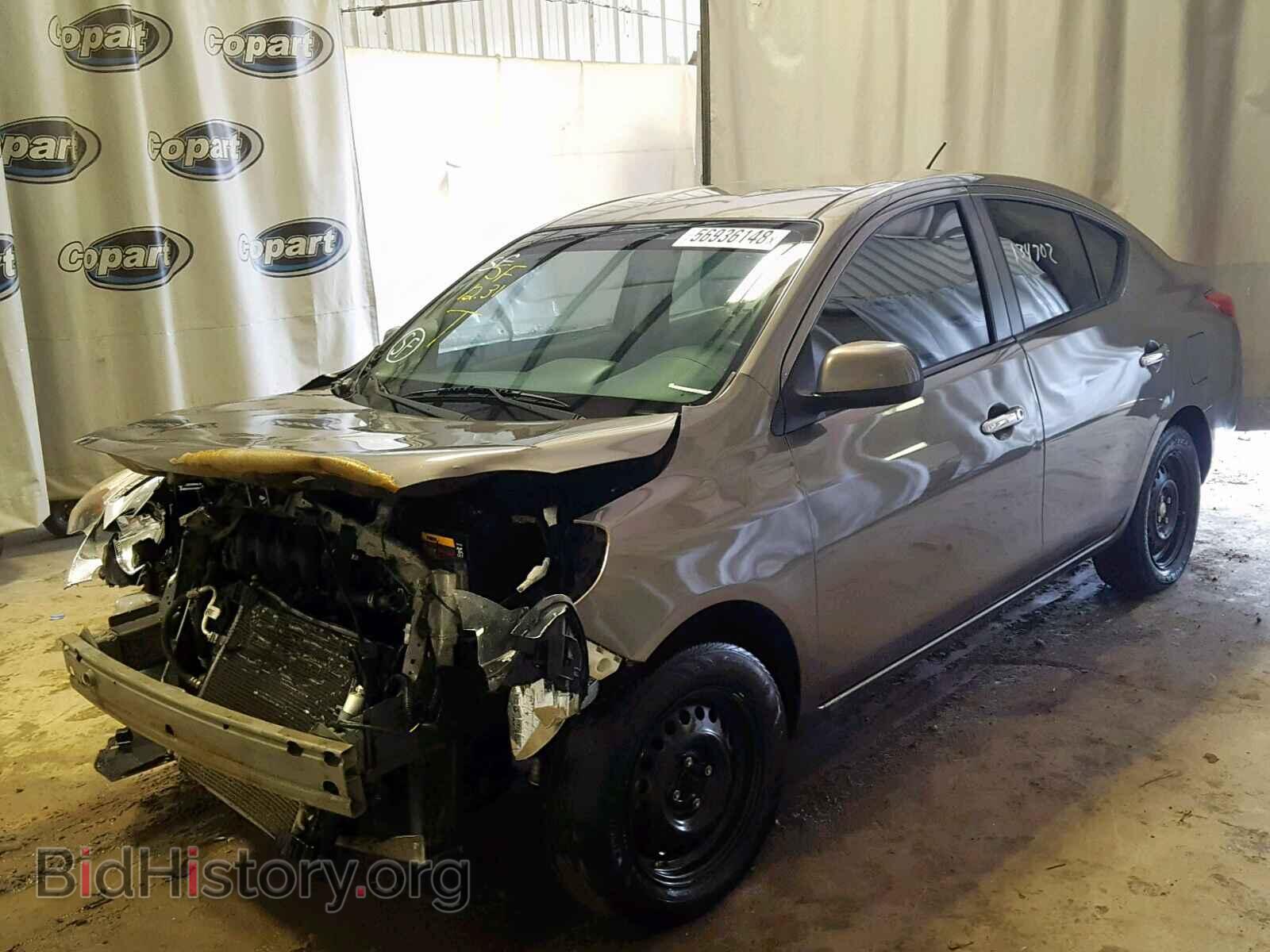 2012 NISSAN VERSA - VIN: 3N1CN7AP2CL945593 - Фото 2