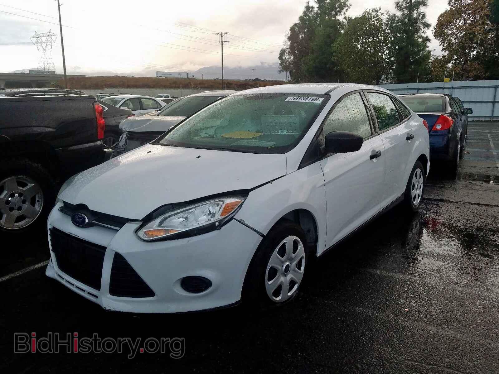 2013 FORD FOCUS - VIN: 1FADP3E28DL363312 - Фото 2