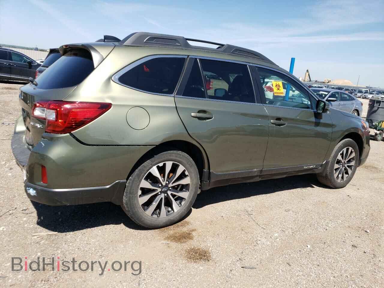 2016 SUBARU OUTBACK - VIN: 4S4BSBNC5G3206016 - Фото 3