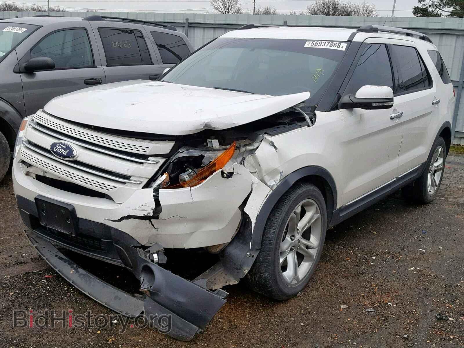 2013 FORD EXPLORER L - VIN: 1FM5K7F82DGC02496 - Photo 2