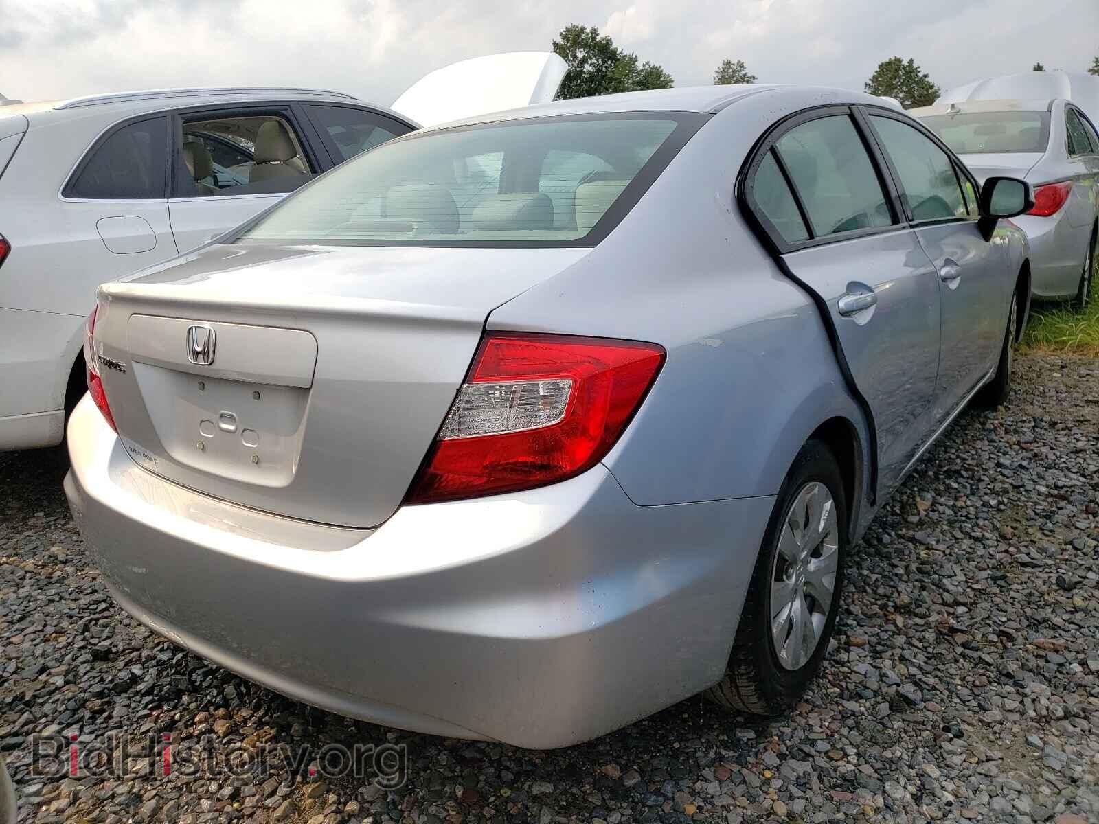 2012 HONDA CIVIC - VIN: 19XFB2F52CE355749 - Фото 4