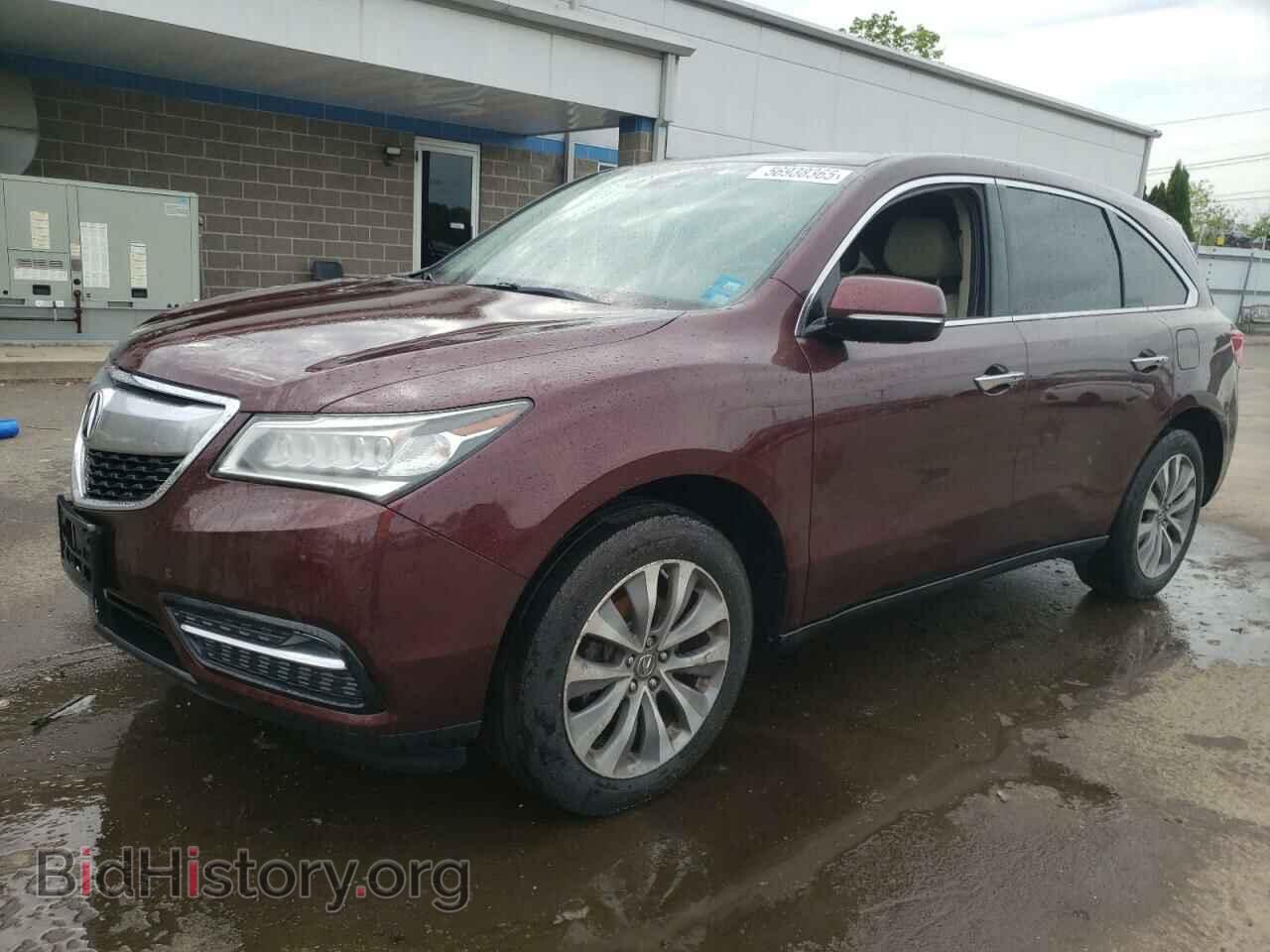 Фотография 5FRYD4H41EB028323 - ACURA MDX 2014