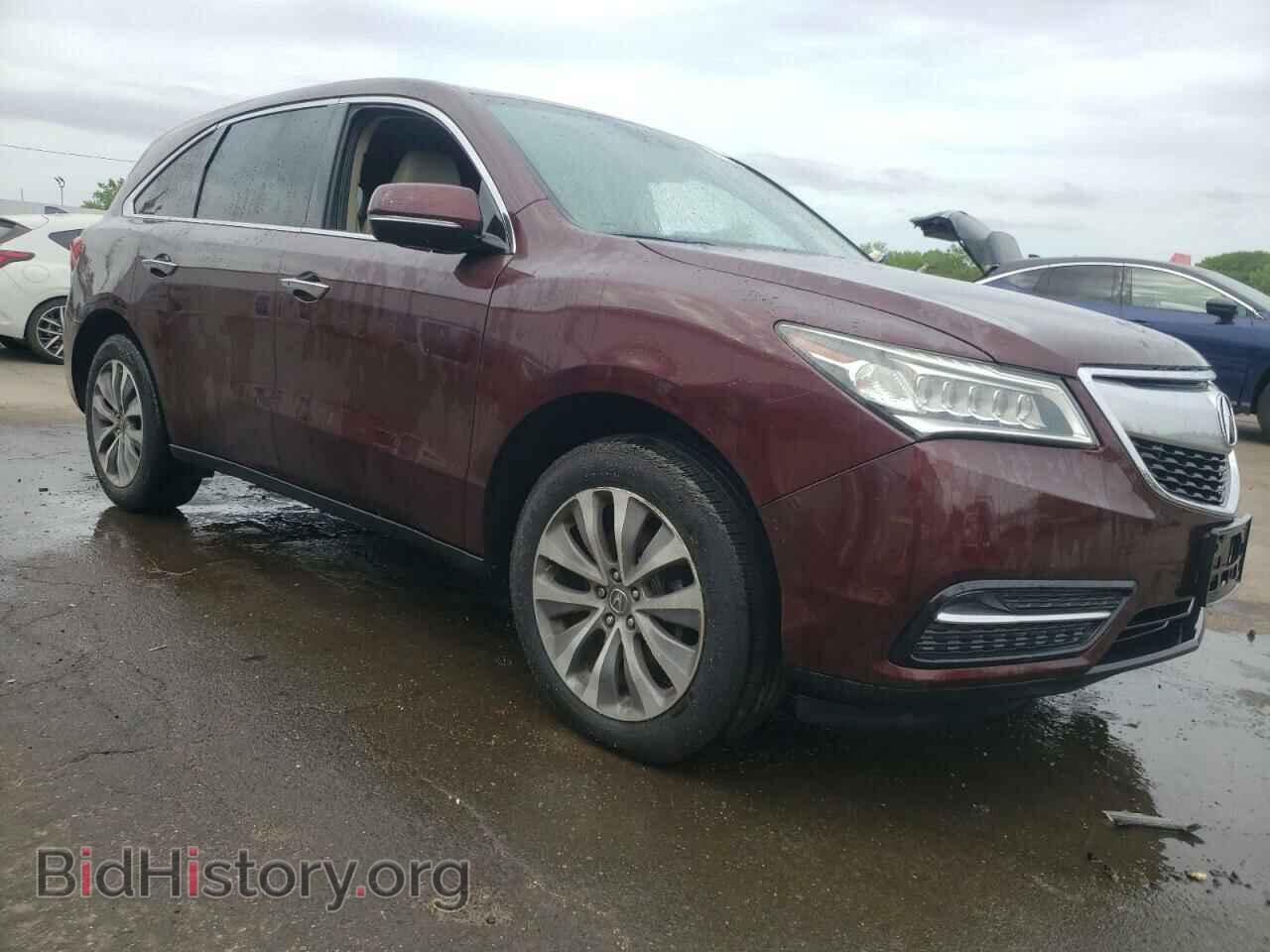 2014 ACURA MDX - VIN: 5FRYD4H41EB028323 - Фото 4
