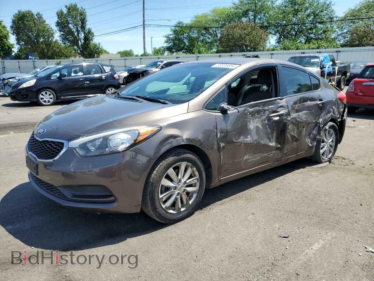 Photo KNAFX4A60E5208421 - KIA FORTE 2014