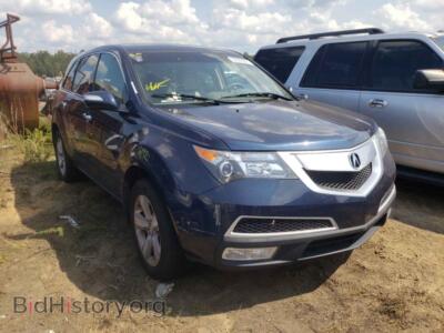 2013 Acura MDX MDX Techno, blue — VIN 2HNYD2H32DH513621, Copart