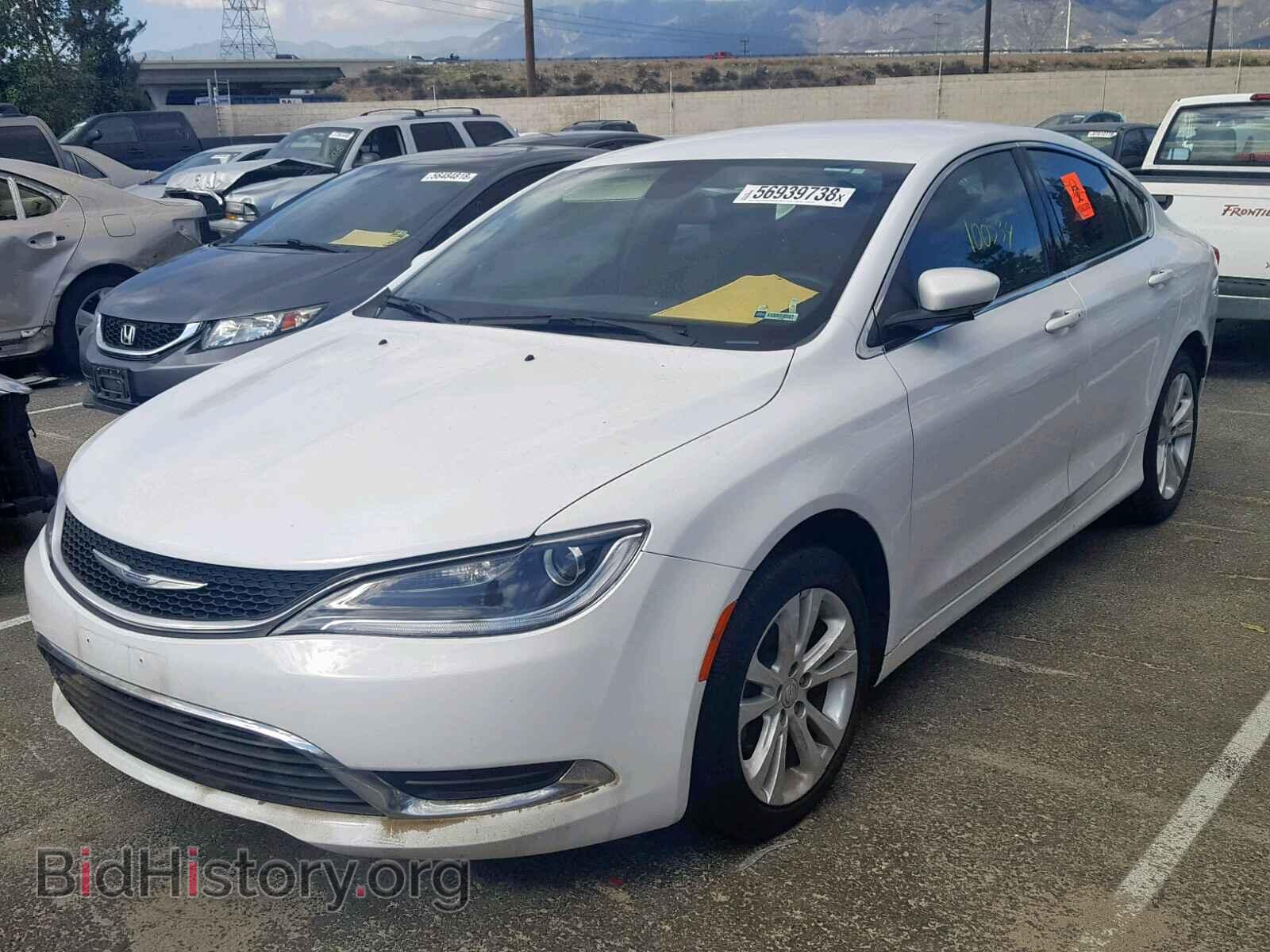 2016 CHRYSLER 200 - VIN: 1C3CCCAB2GN127890 - Фото 2